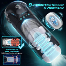 Load image into Gallery viewer, PRONFANS Sex Spielzeug für die Männer Masturbator, 9 Saugen &amp; Stöße &amp; Vibratorensets 3D Pussy Masturbieren für Männer Penispumpe, APP Taschenmuschi Blowjob Sexspielzeug Masturbatoren Penis Sex Toys