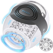 Load image into Gallery viewer, Masturbieren für Männer Elektrisch Masturbator, 10 Vibration Sex Spielzeug für die Männer Taschenmuschi, Penis Vbratorensets Sexspielzeug Solo Masturbatoren Handfrei, Sex Toyset für Man