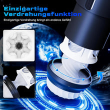 Load image into Gallery viewer, Masturbieren für Männer Elektrischer Masturbator, Sex Spielzeug für die Männer mit 3 Verdrehung &amp; 5 Teleskopfunktion Vibratiosmodi, 3D Realistisch Vagina Heizung Masturbatoren Taschenmuschi Sex Toys