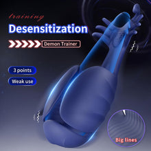 Load image into Gallery viewer, Masturbator Mann Elektrischer Masturbator Penismassage Penisvibrator Mit 10 Vibrationsmodi Vibratoren für Männer Leise Eichelvibrator Penis Trainer Sexspielzeug für Männer Solo