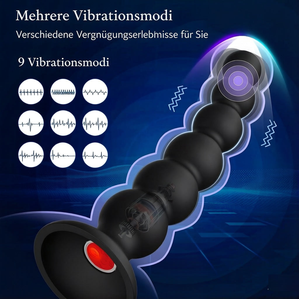 Anal-Sexspielzeug für Paare, Vibrator-Analspreizer mit App-Steuerung & 9 Vibrationsmodi, Prostata-Stimulator für Männer, Frauen und Paare