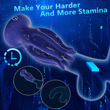 Load image into Gallery viewer, Buntune Penis Masturbator Herren Eichel Stimulator Mit 10 Vibrationsmodi Silikon Elektrischer Cup Masturbatoren Masturbieren Sexspielzeug für Männer Paare Mann Penis Trainer Vibrator