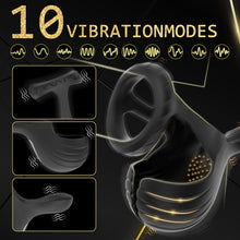 Load image into Gallery viewer, Penisring Vibrator für Hoden mit 10 Vibrationsmodi, APP Vibrator Erotik Sex Spielzeug für die Männer Penis Ring, Cockring Erotisches Sexspielzeug, Penisringe Massagegerät spielzeug für Paare extrem