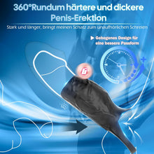 Load image into Gallery viewer, Penisring Sex Spielzeug für die Männer,Masturbator Penisringe mit 9 Vibration,Vibrator Penishülle SexSpielzeug,Penismanschetten Sex Toys,Cockring Sex Spielzeug für die Paare