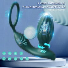 Load image into Gallery viewer, Analvibratoren für Mann Sex Spielzeug für die Männer, Prostata Stimulation Männer Vibrator mit 9 Vibrationsmodi, Sex Spielzeug für Paare Anal Plug Frauen Buttplug Sexspielzeugs