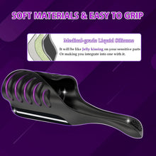 Load image into Gallery viewer, Elektrischer Masturbator Cup - 3 Motoren, 5 Klopfmodi, 10 Vibrationsmodi, Penis Training Massager Silikon Sexspielzeug für Männer Penis Vibrator Trainer Sex Spielzeug für die Männ Masturbieren