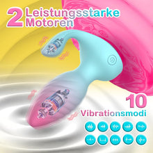 Load image into Gallery viewer, Analplug für Frauen mit Vibration Anal Plug Vibrator, Analvibratoren für Mann Butt Plug Sexspielzeug für Paare mit 10 Vibration Prostata Stimulation Männer Sex Spielzeug für die Männer Buttplug