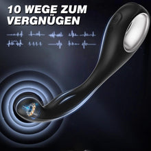 Load image into Gallery viewer, Prostata Stimulation Männer Analvibratoren für Mann Frau mit 10 Vibrationsmodi, Vibratorensets für Männer G Punkt Vibration für Frauen Sex Spielzeug für die Männer Frau Paare Anal Toys