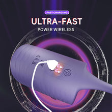 Load image into Gallery viewer, Elektrischer Masturbator Penistrainer Vibrator 10 Vibrationen Einstellbare Größe Automatische Masturbator Cup Penisring Masturbatoren Mann Männer Eichel Stimulator Silikon Sexspielzeug Männer