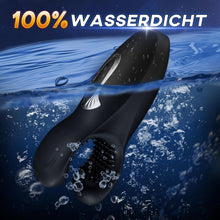 Load image into Gallery viewer, Masturbieren für Männer Masturbator Penis Trainer mit 10 Beißfunktion Sex Spielzeug für die Männer Handheld Penis Vibrator Masturbatoren mit 3D-Weichpartikel 10 Vibrationsmodi Männer Mastorbator