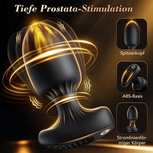 Load image into Gallery viewer, Analvibratoren Sex Spielzeug für die Männer die Paare solo, Prostata Stimulation Gay Sex Toyset für Man, Anal Vibrator Toy Analdildo mit App &amp; 9 Vibration