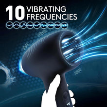 Load image into Gallery viewer, Elektrischer Masturbator Cup Mann Handfrei, Automatische Masturbatoren mit 10 Vibrationsmodi Waterproof Hands-Free Portable Masturbators Stroker Training Automatischer Elektrischer Masturbator