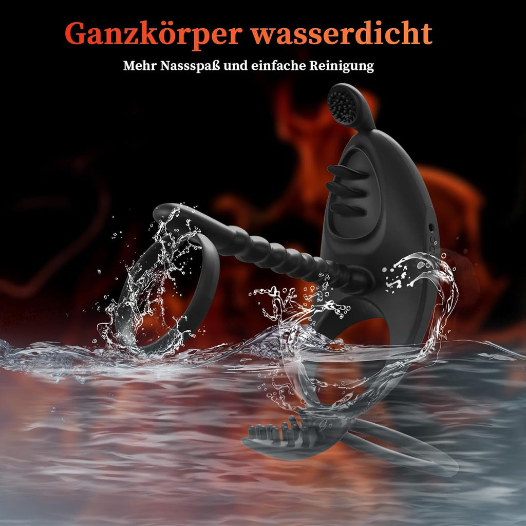 Penisring Vibrator für Männer enis Ring für Paare Extrem,7 Vibrationsmodi Cockring Penistrainer Sexspielzeug für Klitoris für längere Erektion Stimulation Penis Sex Toys penisring mit vibrator