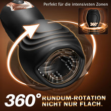 Load image into Gallery viewer, Penis Vibrator mit 10 360°-Rundum-Rotationen und 10 Vibrationen, Sex Spielzeug für die Männer Eichel Stimulation Masturbator Masturbieren für Männer Elektrisch