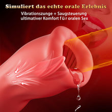 Load image into Gallery viewer, Masturbieren Sex Spielzeug für die Männer - Handfrei Masturbator Cup Mann Blowjob Taschenmuschi, APP Steuerung Silikon Sexspielzeug Elektrisch mit 9 Zungenvibrations- &amp; 3 Saugmodi,Men Solo Vagina Toy
