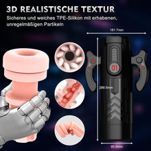 Load image into Gallery viewer, LED Mastrubrator für Manner Handfrei mit Schub, Saug und Vibrationsmodi, Penis Vibratorensets Sexspielzeug für Manner Solo