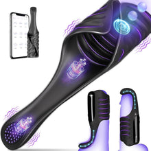 Load image into Gallery viewer, Elektrischer Masturbator Cup - 3 Motoren, 5 Klopfmodi, 10 Vibrationsmodi, Penis Training Massager Silikon Sexspielzeug für Männer Penis Vibrator Trainer Sex Spielzeug für die Männ Masturbieren