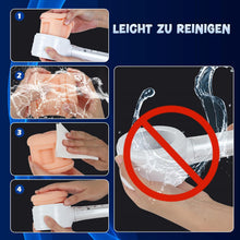 Load image into Gallery viewer, Elektrischer Masturbator Cup mit 3 Modi 7 Frequenz,Masturbieren für Männer Sex Toys Masturbieren für Männer Taschenmuschi Penis Masturbatoren mit 3D Realistischer Vagina Anal,Spielzeug für die Männer