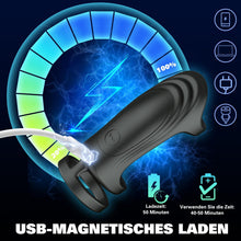Load image into Gallery viewer, Penisring Vibrator Sex Spielzeug für die Männer, Penis Ring Erotik Sex Spielzeug für Paare Extrem, Cockring Penistrainer mit App Steuerung Masturbieren Männer mit 10 Modi für Langwährende Erektion