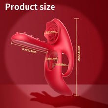 Load image into Gallery viewer, 3 in1 Penisring Extrem Sexspielzeug für Paare Penis Vibrator mit 10 Vibrationsmodi für Frau Klitoris Stimulator Cockring Sexspielzeug für Männer längere Erektion Perineum Massage Penisringe