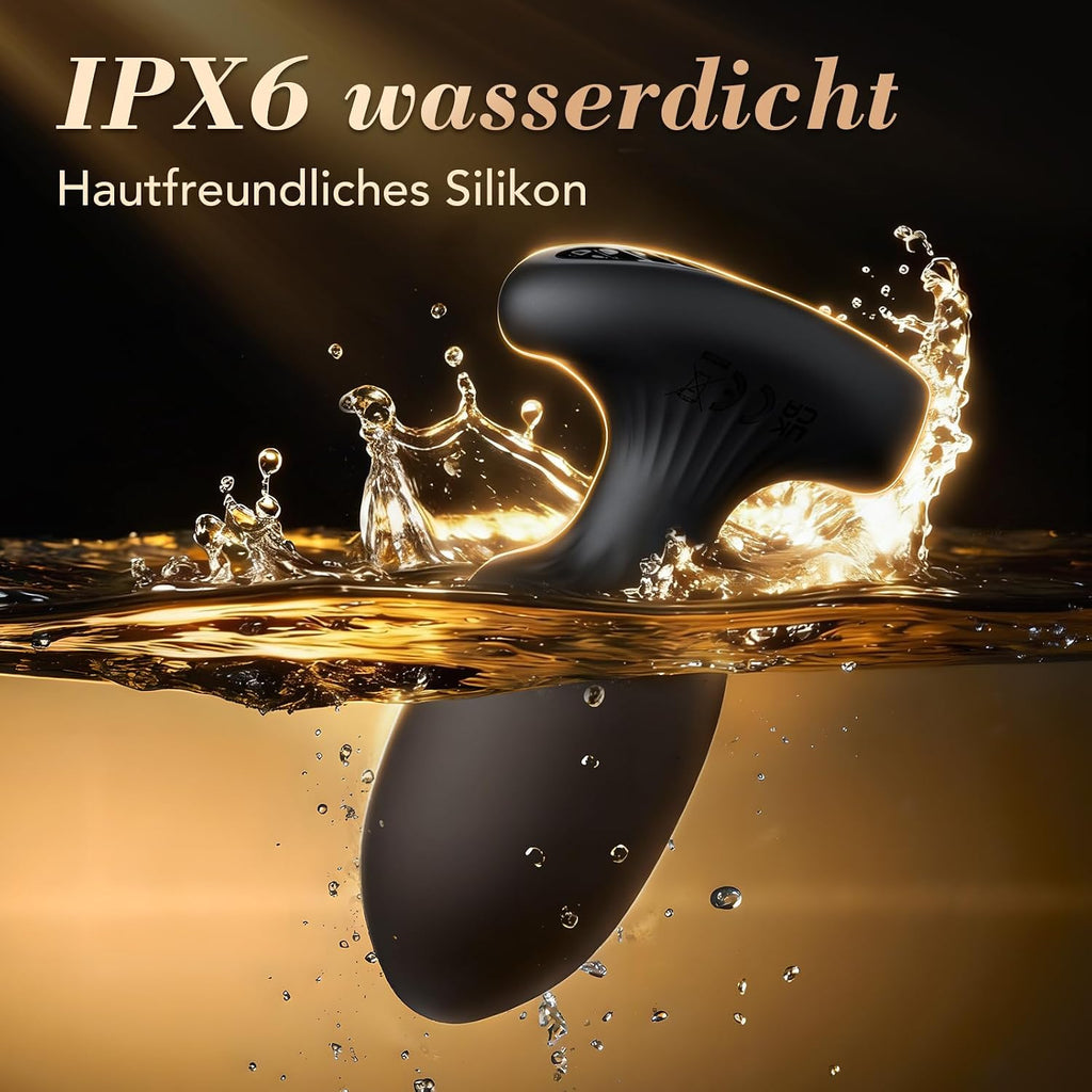 Analvibratoren Sex Spielzeug für die Männer die Paare solo, Prostata Stimulation Gay Sex Toyset für Man, Anal Vibrator Toy Analdildo mit App & 9 Vibration