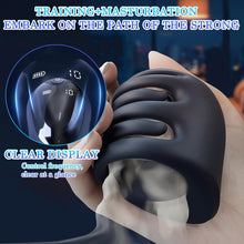 Load image into Gallery viewer, Latest 3.0 Vibrator Masturbating for Men Electric, Sword Helmet Design Glans Stimulator Man Masturbators Ring Vibrator, 10 Vibrator Modes, Prostate Vibration Men Masturbator