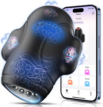 Load image into Gallery viewer, Tauara Masturbating for Men, Egg Masturbators, 4-in-1 Sex Toy for Men, Vibrator Trainer with 10 Vibrations, App Masturbator Glans Stimulator Vibrator Sets for Men Sex Toy