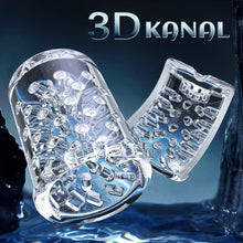 Load image into Gallery viewer, Elektrische Masturbabtor Cup Sexspielzeug für Männer mit 9 Modi Teleskopfunktion und Rotierender Massagefunktion 3D Kanal Pussy Taschenmuschi Penis Masturbieren für Männer