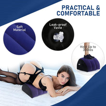 Load image into Gallery viewer, Sex Kissen Lendenkissen Sexspielzeug mit Loch für Paare Sex Frauen G Spot Position Kissen Multifunktionales Aufblasbares Kissen Sex Reisekissen Schlafzimmer Sexmöbel für Paare Frauen
