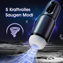 Load image into Gallery viewer, Masturbieren für Männer Elektrisch, Sex Spielzeug für Die Männer mit 5 Teleskop Rotation &amp; 5 Saugmodi, Stufenloses Getriebe CVT Taschenmuschi Masturbator Penis Masturbatore