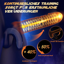 Load image into Gallery viewer, Masturbieren für Männer Penis Eichel Stimulator, Sex Spielzeug für die Männer Zunge Oralsex Masturbator 10 Modi, Vibratorensets Sexspielzeug für Männer Solo Paare Masturbatoren Taschenmuschi