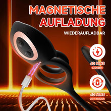 Load image into Gallery viewer, Eieffncie Penisring Sex spielzeug für Paare Extrem Sex,Dual Penis Ring Erotik Sex Spielzeug für die Männer,Sexspielzeug für Klitoris 10 Vibrationsmodi,Prostata Stimulation Männer mit Fernbedienung
