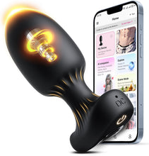 Load image into Gallery viewer, Analvibratoren Sex Spielzeug für die Männer die Paare solo, Prostata Stimulation Gay Sex Toyset für Man, Anal Vibrator Toy Analdildo mit App &amp; 9 Vibration