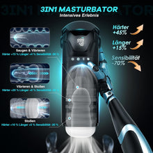 Load image into Gallery viewer, PRONFANS Sex Spielzeug für die Männer Masturbator, 9 Saugen &amp; Stöße &amp; Vibratorensets 3D Pussy Masturbieren für Männer Penispumpe, APP Taschenmuschi Blowjob Sexspielzeug Masturbatoren Penis Sex Toys