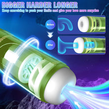 Load image into Gallery viewer, Elektrischer Masturbator Cup mit 8 Rotierende Teleskopfunktion 5 Vibrationfunktion, Sex Spielzeug für die Männer, Vibratorensets Masturbieren für Männer, Sex Toys Taschenmuschi Penis Masturbatoren