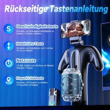 Load image into Gallery viewer, Masturbator Mann mit Handyhalter &amp; Doppelseitigen Tasten, 5 Schubmodi, 1-10 cm Stoßweg, Masturbator Männer Sex Sexspielzeug Masturbatoren