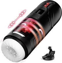 Load image into Gallery viewer, Masturbieren für Männer Elektrisch, Masturbator Sex Spielzeug für die Männer Solo mit 7 Vibration Stoß und Rotationsmodi, 3 in 1 Sexspielzeug Taschenmuschi Penis Masturbatoren Sex Toys Pussy
