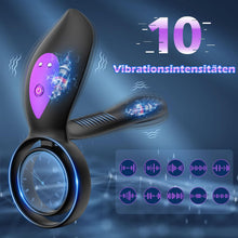 Load image into Gallery viewer, Penisring Vibrator Sex Spielzeug für die Männer, KALESTA Paarvibrator Paare Cockring mit 10 Vibrationsmodi, Penisring Sex Toys mit APP-Steuerung Männer Sex Sexspielzeug, Sex Spielzeug für Paare