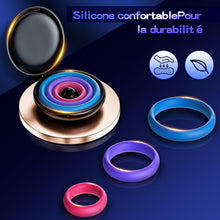 Load image into Gallery viewer, penisringe Wiederverwendbares Silikon -Bonbonfarben 3 verschiedene Größen penispumpe sex spielzeug für die paare penis ring sexspielzeug cockring penis sleeve sex spielzeug für die männer penishülle