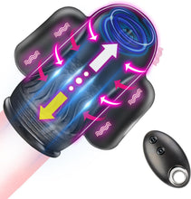 Load image into Gallery viewer, PINTLE Penis Vibrator Elektrischer Masturbator Cup mit 10 Vibrationsmodi, Fernbedienung und 360° Umwickeln Stimulation Eichelmassage Training Masturbation Masturbieren Sex Spielzeug für die Männer