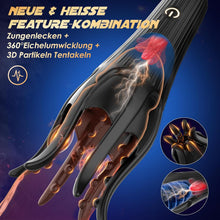 Load image into Gallery viewer, Masturbieren für Männer Penis Eichel Stimulator, Sex Spielzeug für die Männer Zunge Oralsex Masturbator 10 Modi, Vibratorensets Sexspielzeug für Männer Solo Paare Masturbatoren Taschenmuschi