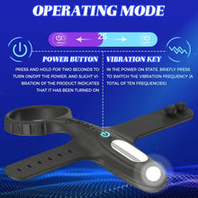 Load image into Gallery viewer, Buntune Elektrische Masturbator Cup mit 10 Vibrationsmodi, Penis Trainer Vibrator mit Langwährende Erektion Penisring, Silikon Eichel Stimulator Masturbieren Sexspielzeug für Männer Solo