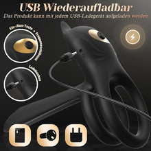 Load image into Gallery viewer, 3 IN 1 VIBRATOR PENISRINGE 10 VIBRATIONSMODI DUAL
