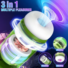 Load image into Gallery viewer, Elektrischer Masturbator Cup mit 8 Rotierende Teleskopfunktion 5 Vibrationfunktion, Sex Spielzeug für die Männer, Vibratorensets Masturbieren für Männer, Sex Toys Taschenmuschi Penis Masturbatoren