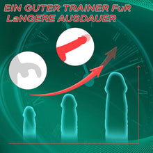 Load image into Gallery viewer, 360° umwickeltes Elektrischer Masturbator Groß Penistrainer Vibrator Sex Spielzeug für Männer, HeizfunktionPenisvibrator 9 Vibrations für Training längere Ausdauer, Eichel Stimulator Sexspielzeug solo