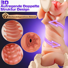 Load image into Gallery viewer, Masturbator Sweetdira Masturbieren für Männer, Realistisch Masturbatoren Vagina Anal Sex Spielzeug für die Männer Taschenmuschi 10 Vibrationen, Vibratorensets für Männer Sexspielzeug Solo, Sex Toy