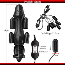 Load image into Gallery viewer, Penishülle mit Masturbieren für Männer,Sexspielzeug für Männer solo,Penis Sleeve mit Vibrator,Penismanschetten,Sex Toyset Herren,Masturbator,Sex Spielzeug für die Männer (Ultimate)