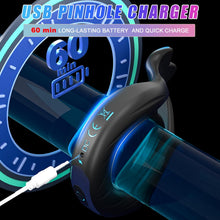 Load image into Gallery viewer, Vibrierender Penisring, Sexspielzeug für Männer und Paare, flexibler Penisring-Vibrator aus Silikon mit 9 leistungsstarken Einstellungen zur Stimulation von Klitoris und Hoden