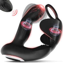 Load image into Gallery viewer, Analvibratoren für Mann Vibratorensets für Männer, Prostata Stimulation Männer mit 10 Schnapp- und Vibrationsmodi Anal Vibrator Analplug für Männer Sex Spielzeug für die Männer Sex Toyset für Man