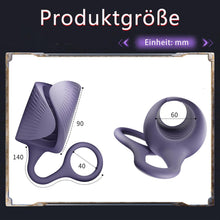 Load image into Gallery viewer, Elektrischer Masturbator Penistrainer Vibrator 10 Vibrationen Einstellbare Größe Automatische Masturbator Cup Penisring Masturbatoren Mann Männer Eichel Stimulator Silikon Sexspielzeug Männer